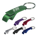 Aluminum Bottle/Can Opener Key Ring